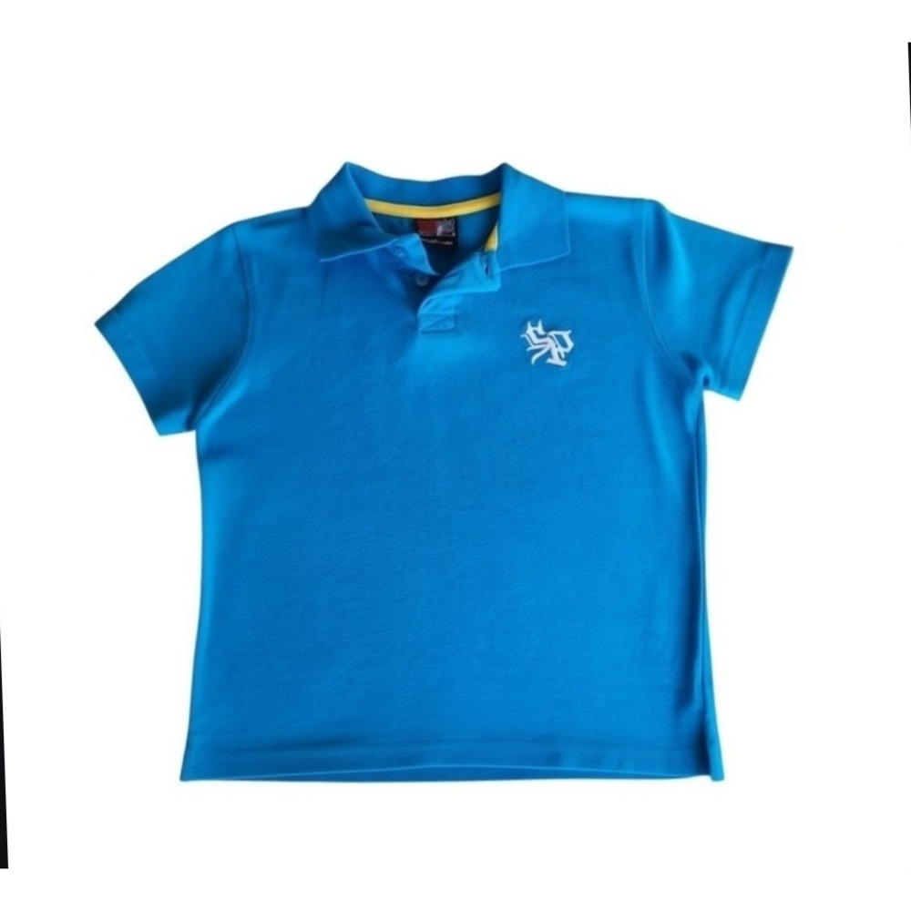 NWOT Southpole Logo Script Polo Shirt Kid's Size 5 Short Sleeve Vtg Y2K